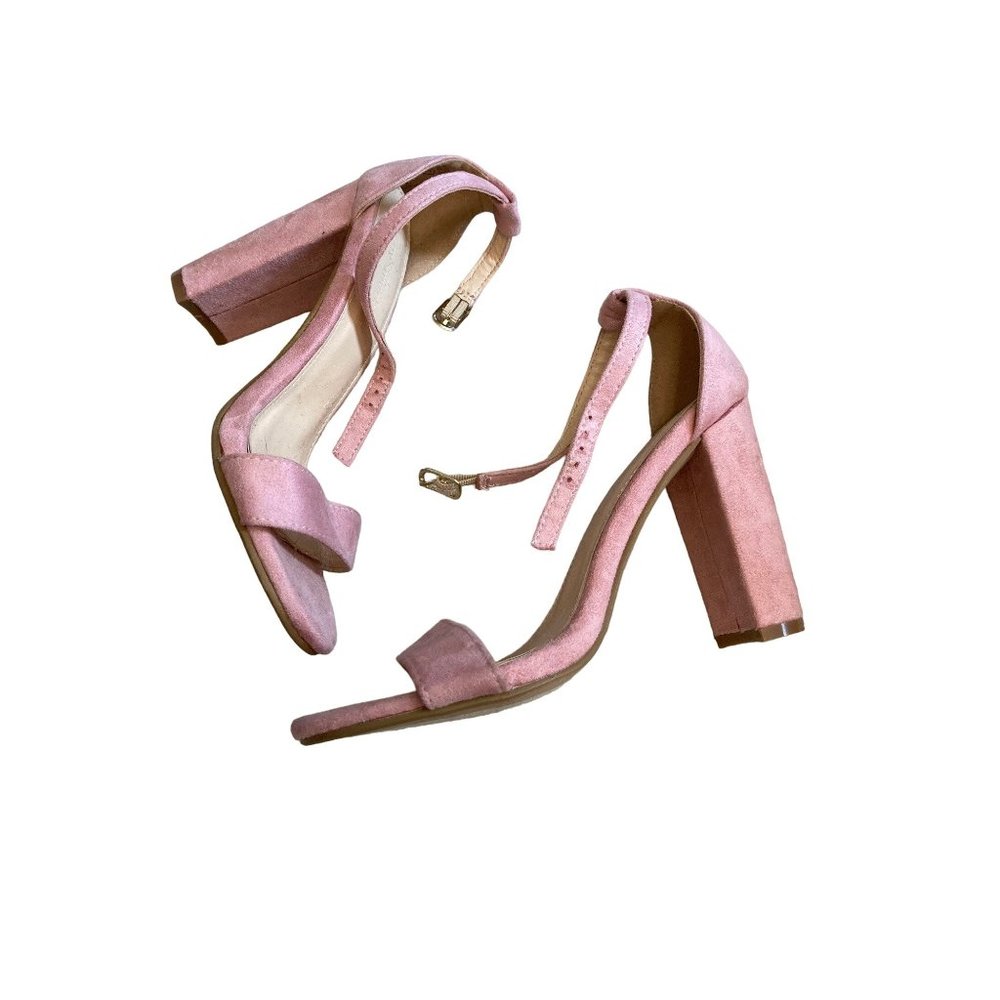 Lov mark shirley mauve pink heels size 7